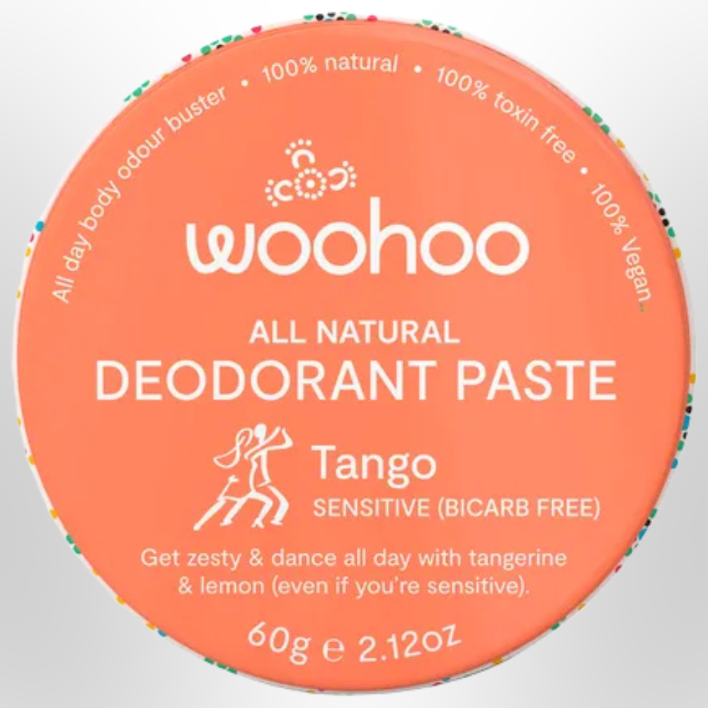 WOOHOO Tango Deodorant Paste Sensitive BiCarb Free 60g