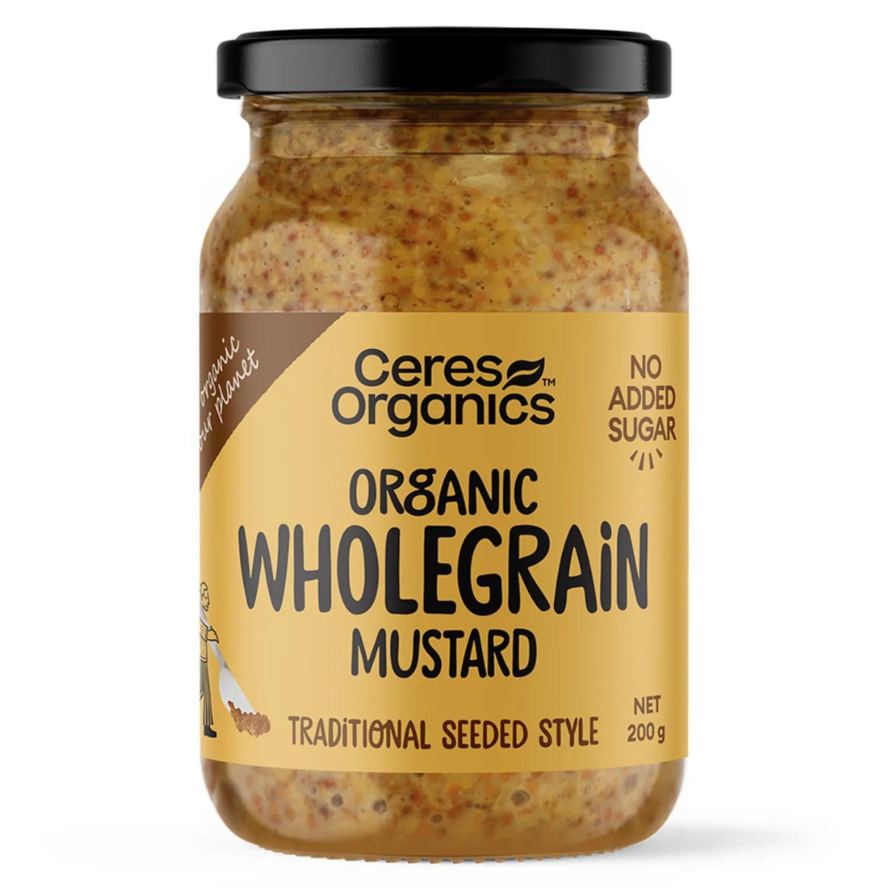 CERES ORGANICS Organic Wholegrain Mustard 200g