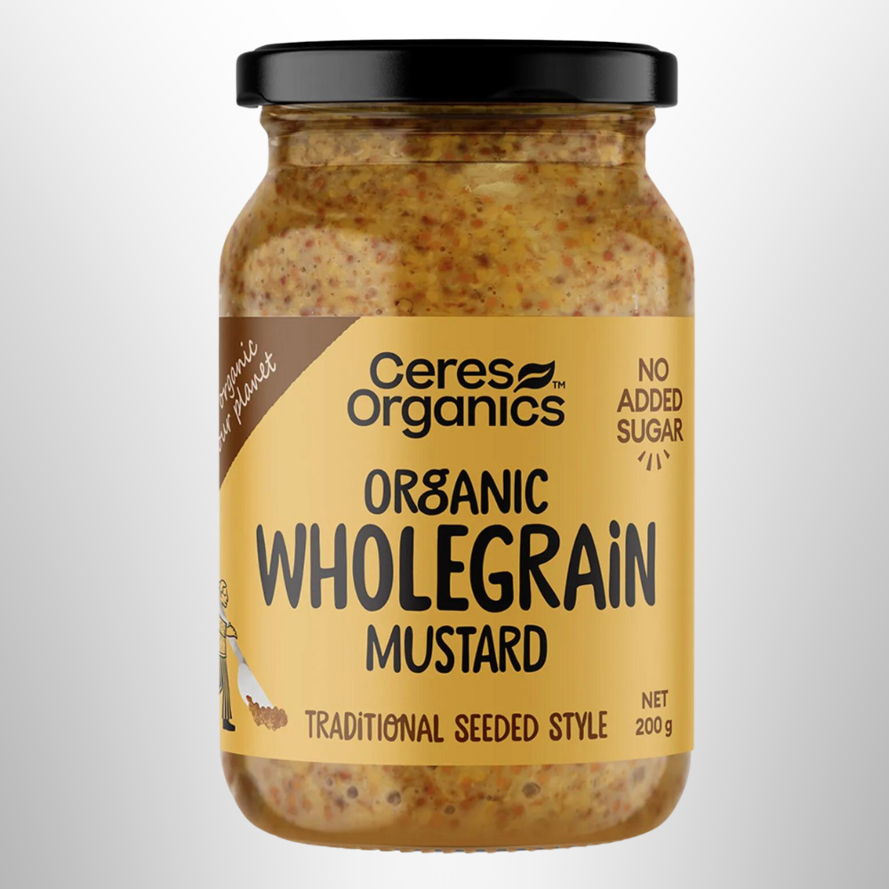 CERES ORGANICS Wholegrain Mustard Organic 200g