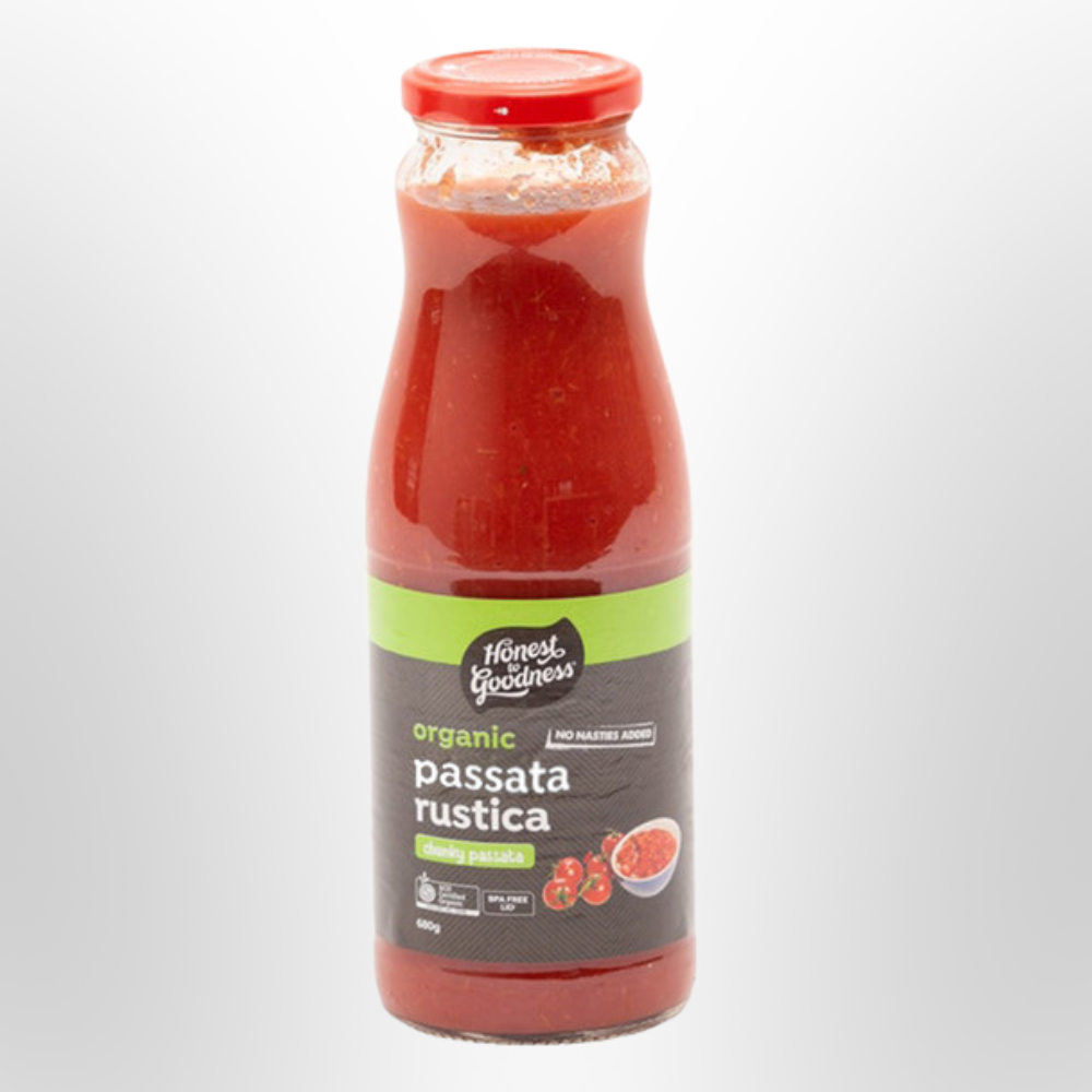 Passata Rustica 680g Organic HONEST TO GOODNESS
