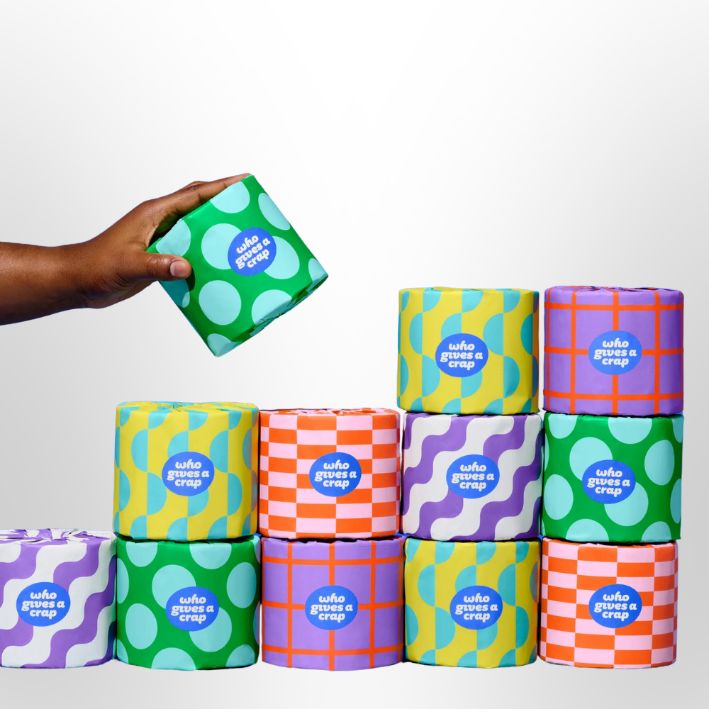 WHO GIVES A CRAP Toilet Paper Roll