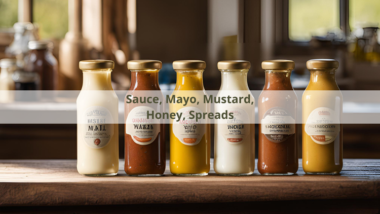 Sauce, Mayo, Mustard, Honey, Spreads