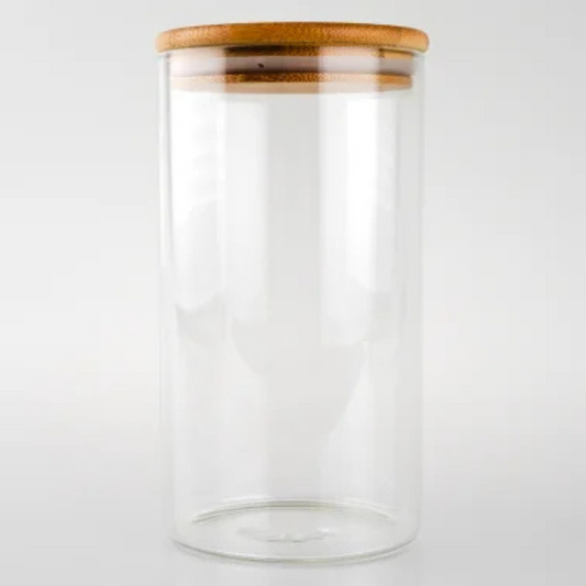 1000ml Bamboo Lid Jar Tall