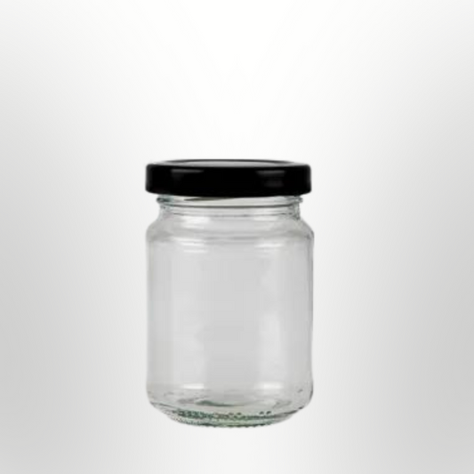 150ml Black Lid Jar
