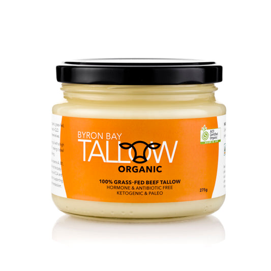 BYRON BAY TALLOW Grass Fed Tallow Organic 275g