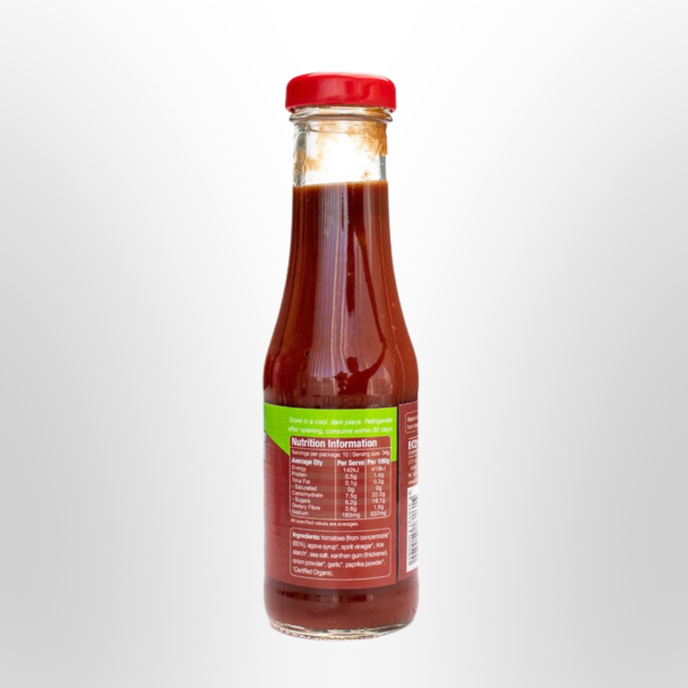 ABSOLUTE ORGANICS Tomato Ketchup Organic 340g