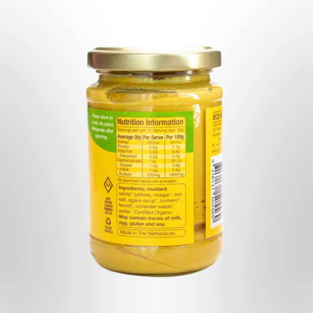 ABSOLUTE ORGANIC French Mustard Organic 200g