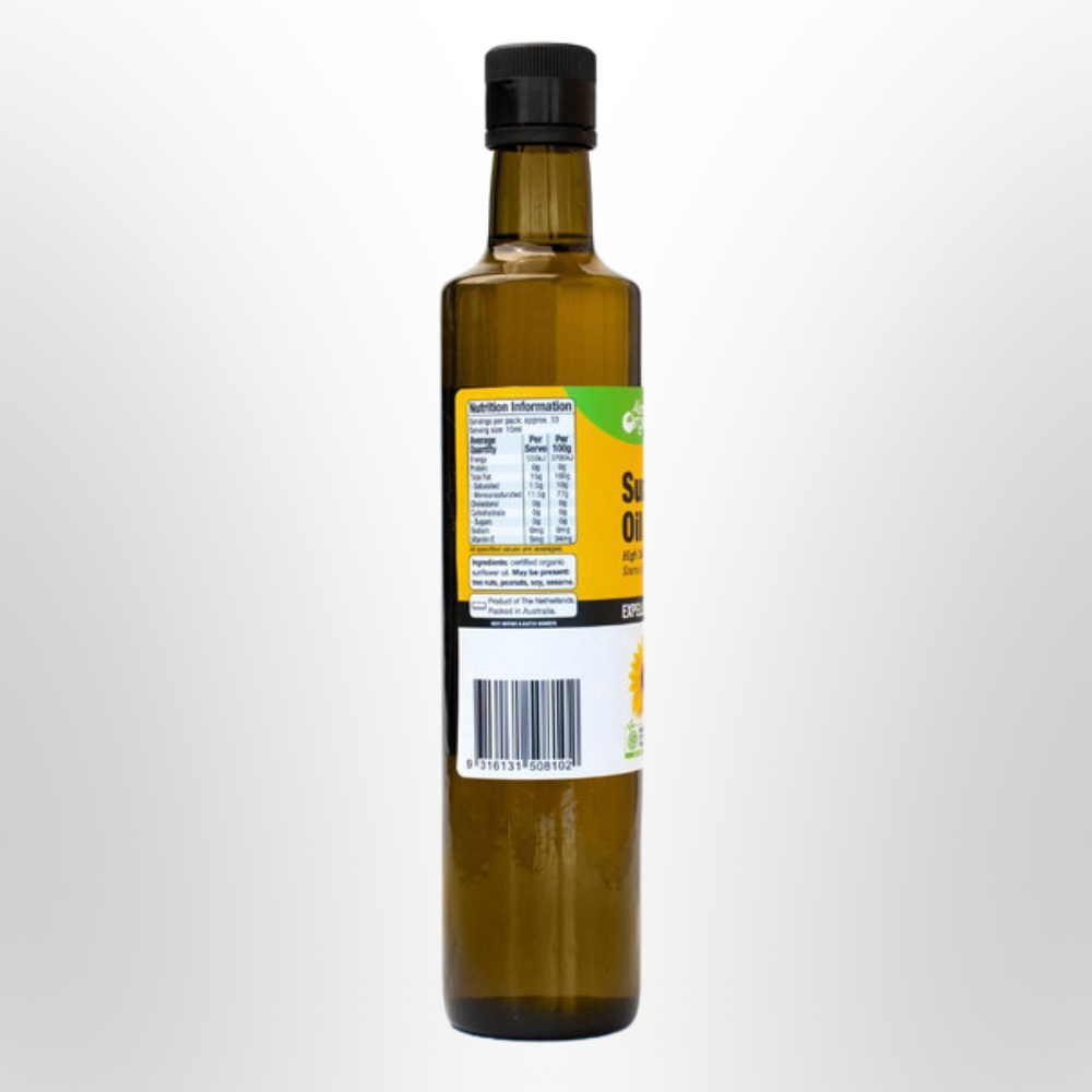 ABSOLUTE ORGANIC Sunflower Oil Organic 500ml