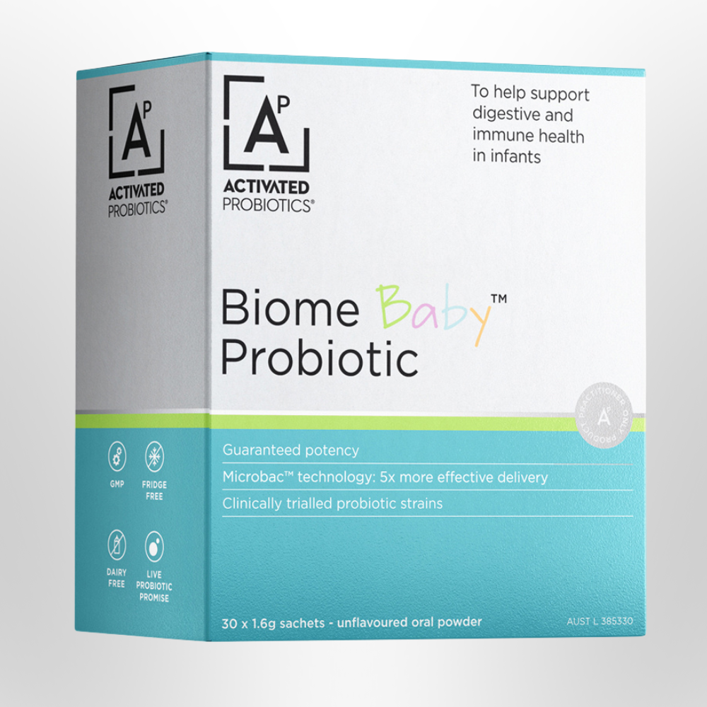 ACTIVATED PROBIOTICS Biome Baby Probiotic Unflavoured Sachets 30pk