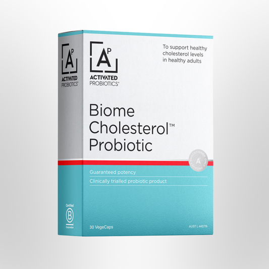 ACTIVATED PROBIOTICS Biome Cholesterol Probiotic 30 Caps