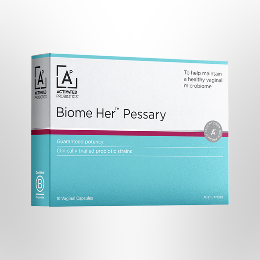 ACTIVATED PROBIOTICS Biome Her Pessary x10