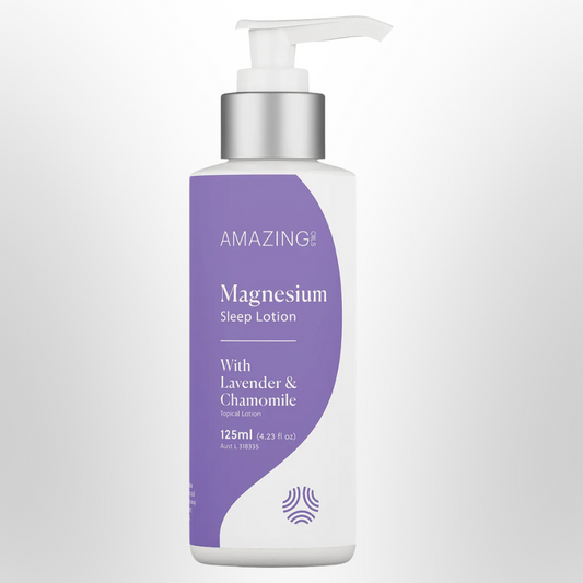 AMAZING OILS Magnesium Sleep Lotion with Lavender & Chamomile 125ml