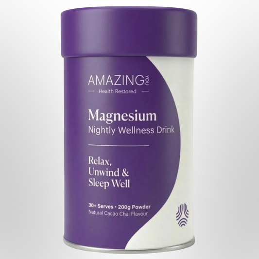 AMAZING YOU Magnesium Wellness Drink Nightly Cacao & Chai 200g