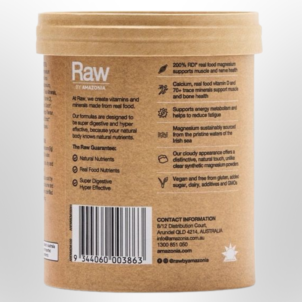 AMAZONIA Raw Muscle Magnesium Mango 100g