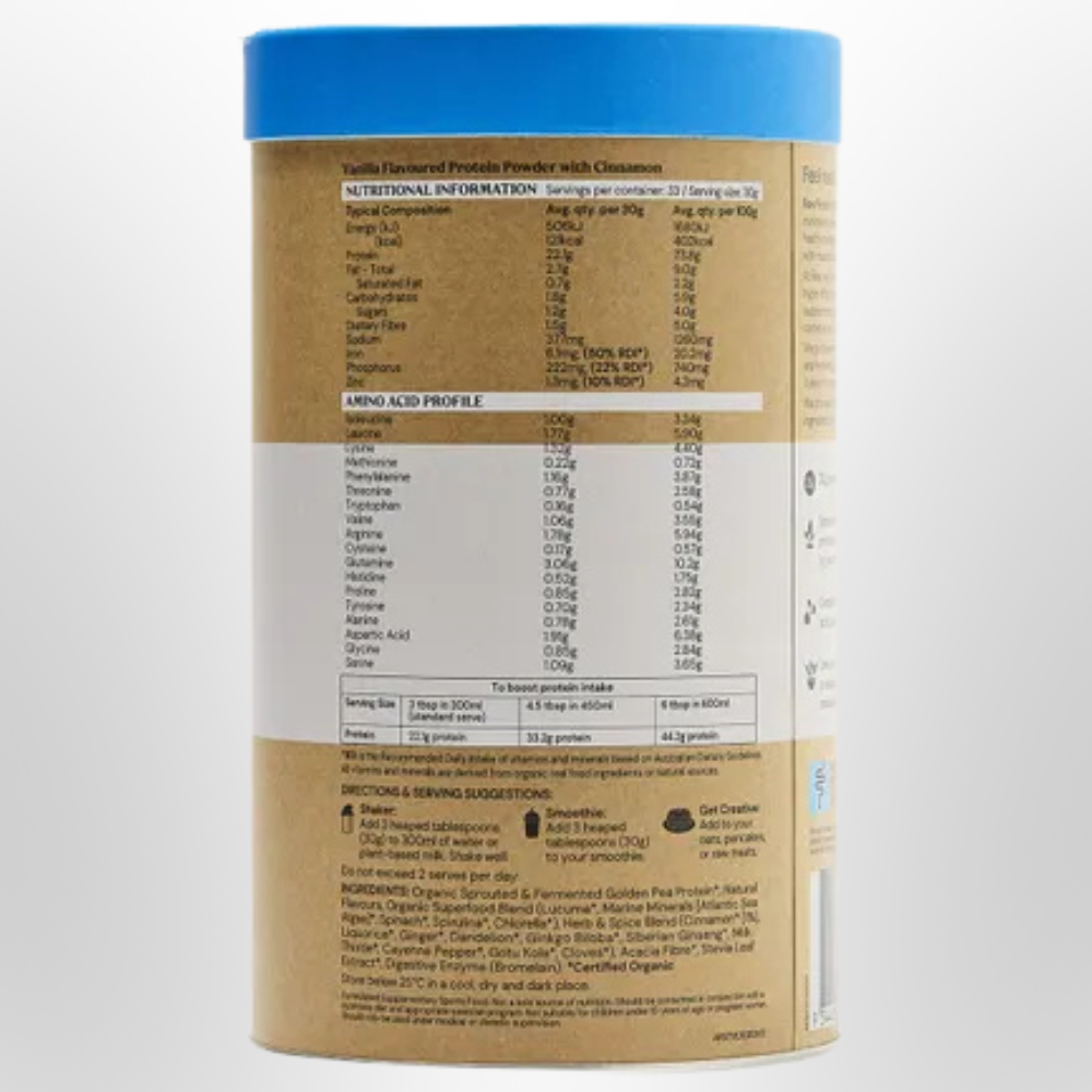 AMAZONIA Raw Protein Slim & Tone Vanilla Cinnamon 1kg