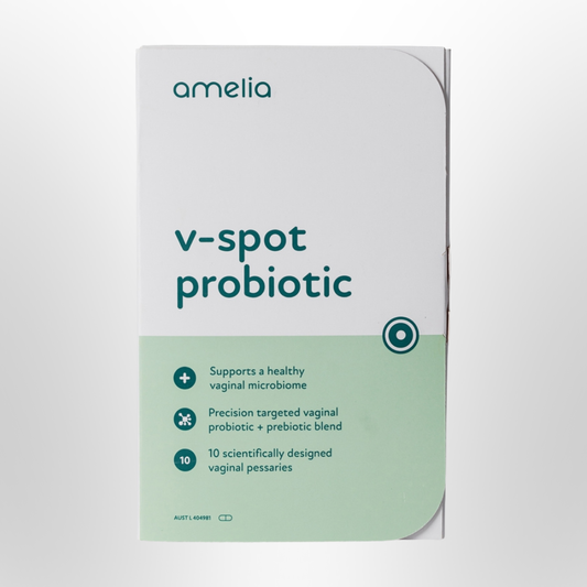 AMELIA V-Spot Probiotic Vaginal Pessaries x 10 Pack