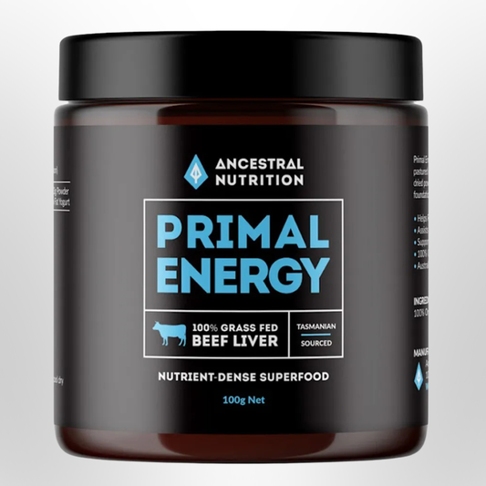 ANCEST NUTR Beef Liver (Blue) Powder 100g PRIMAL ENERGY