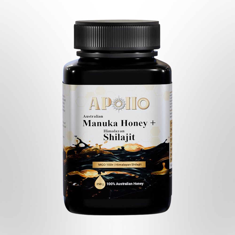 APOLLO Australian Manuka Honey + Himalayan Shilajit 250g
