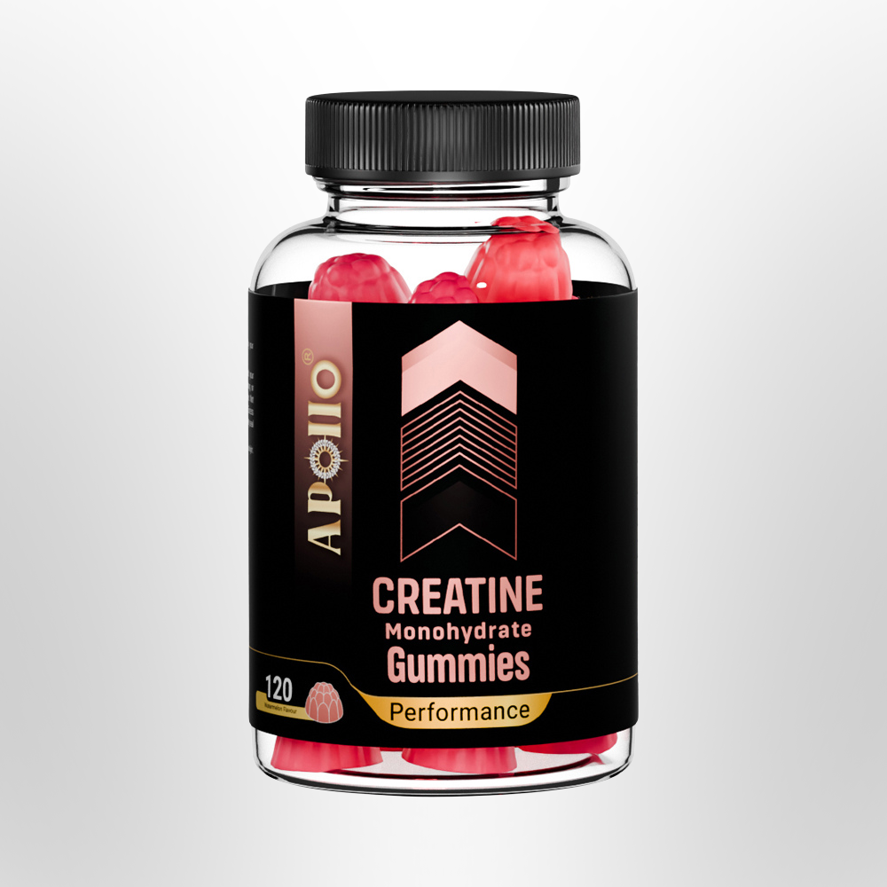 APOLLO Creatine Monohydrate Gummies Watermelon 120 Pack