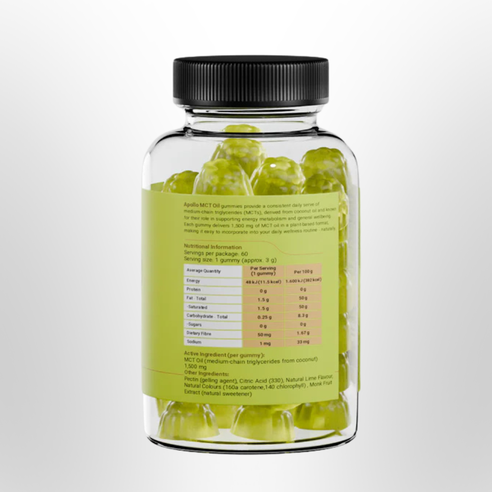 APOLLO MCT Oil Gummies 60 Pack