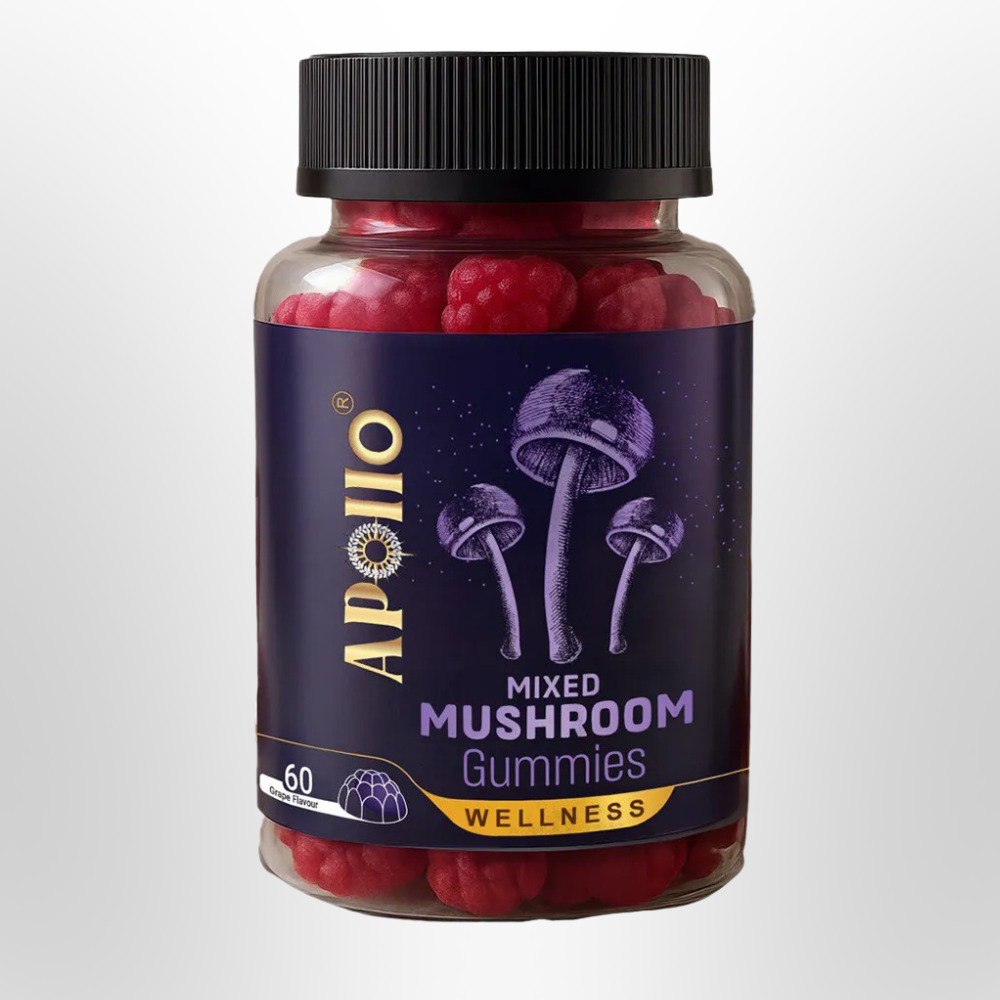 APOLLO Mixed Mushroom Gummies 60 Pack
