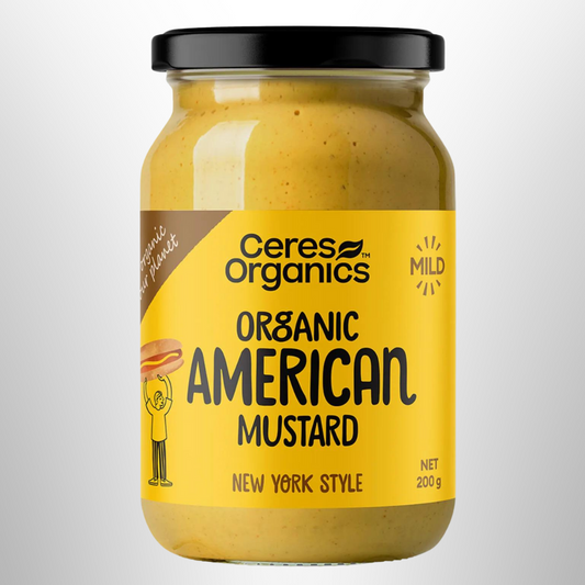 CERES ORGANICS Organic American Mustard 200g