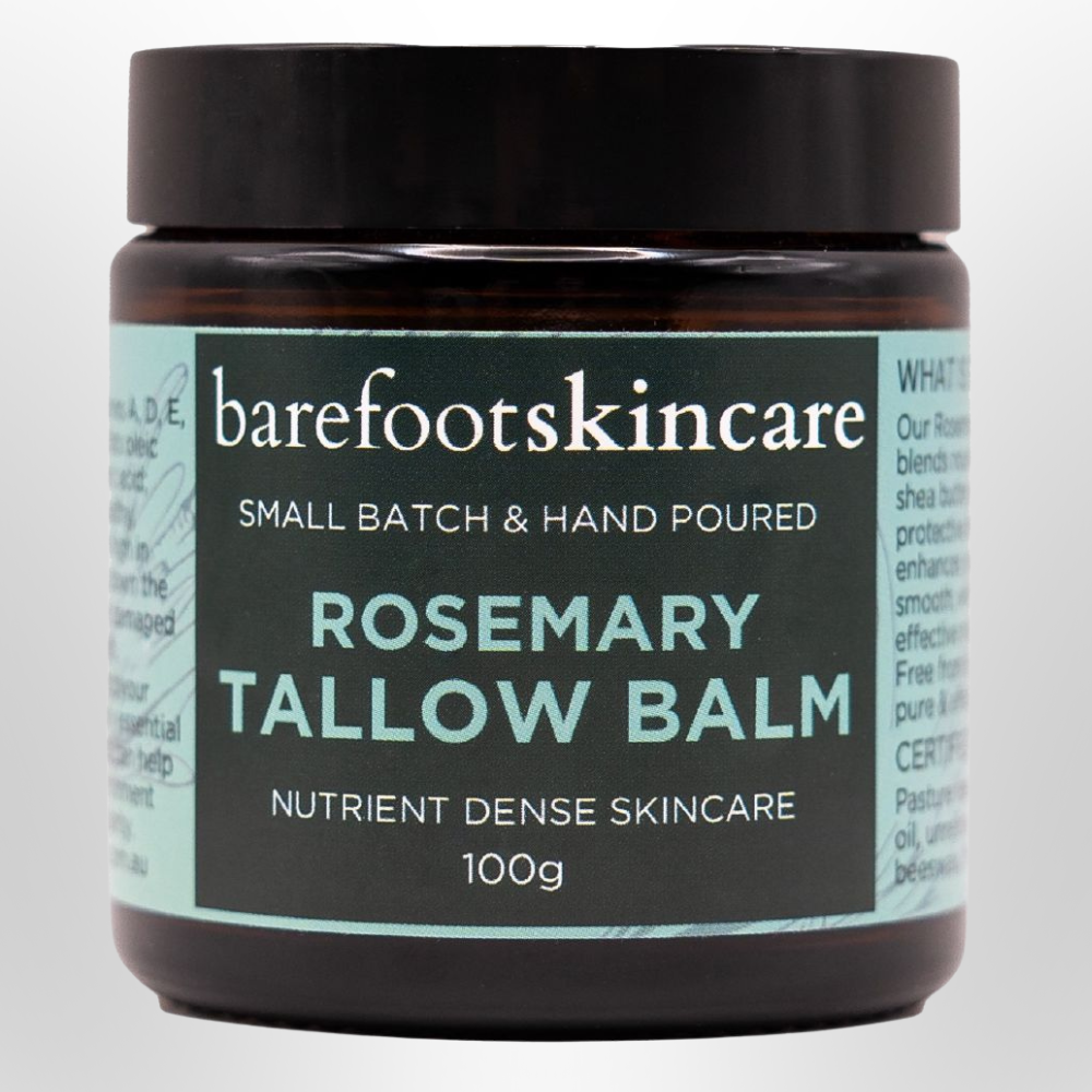 BAREFOOT SKINCARE Tallow Balm Rosemary 100g