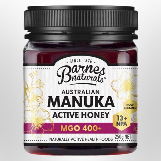 BARNES NATURALS Manuka Honey MGO 400+ Australian 250g