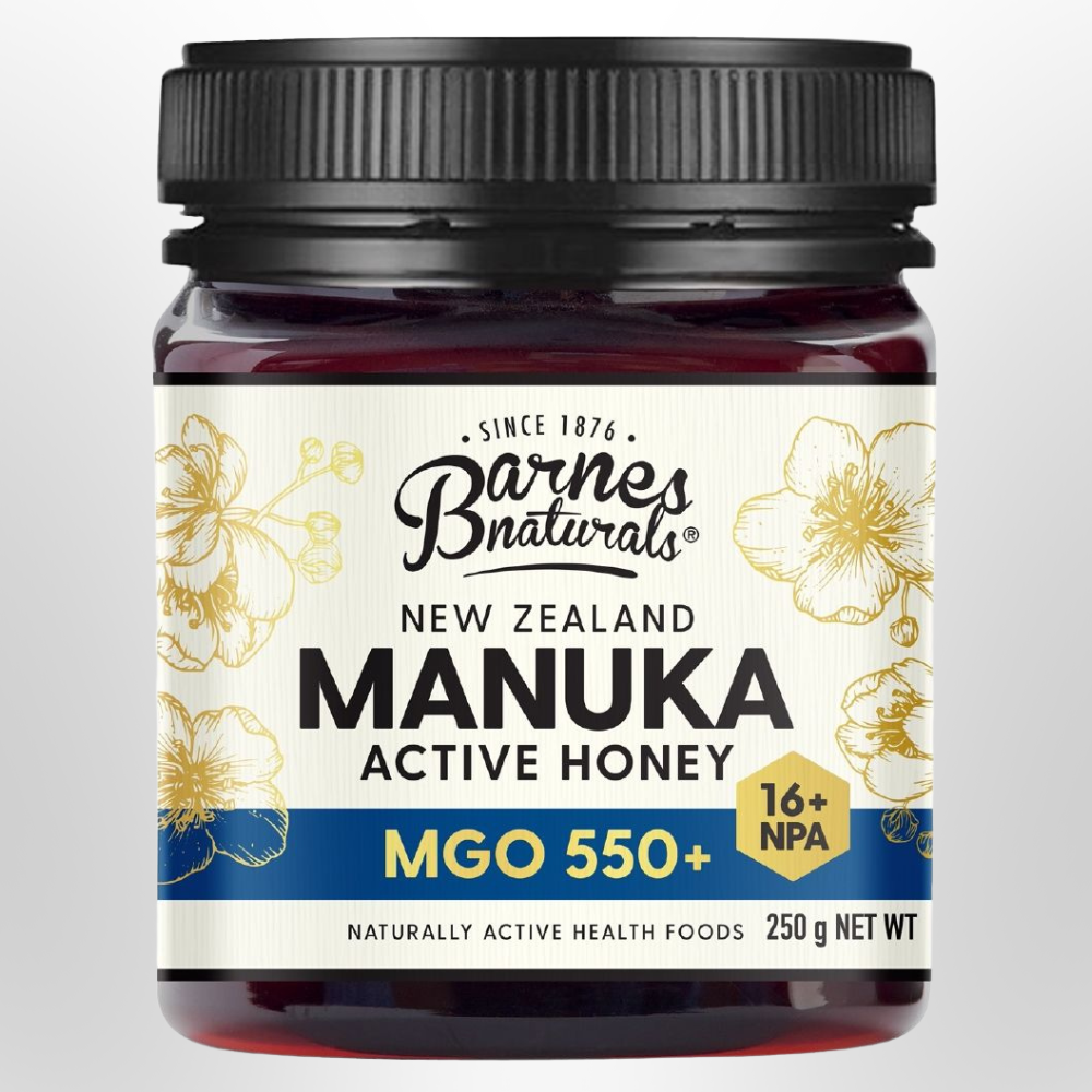BARNES NATURALS Manuka Honey MGO 550+ Australian 250g