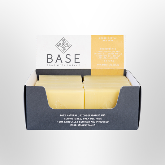 BASE Raw Soap Bar Lemon Myrtle 120g