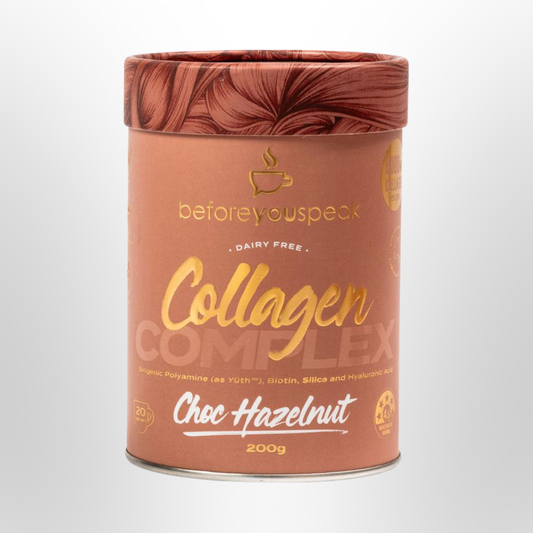 BEFORE YOU SPEAK Collagen Complex Choc Hazelnut 200g