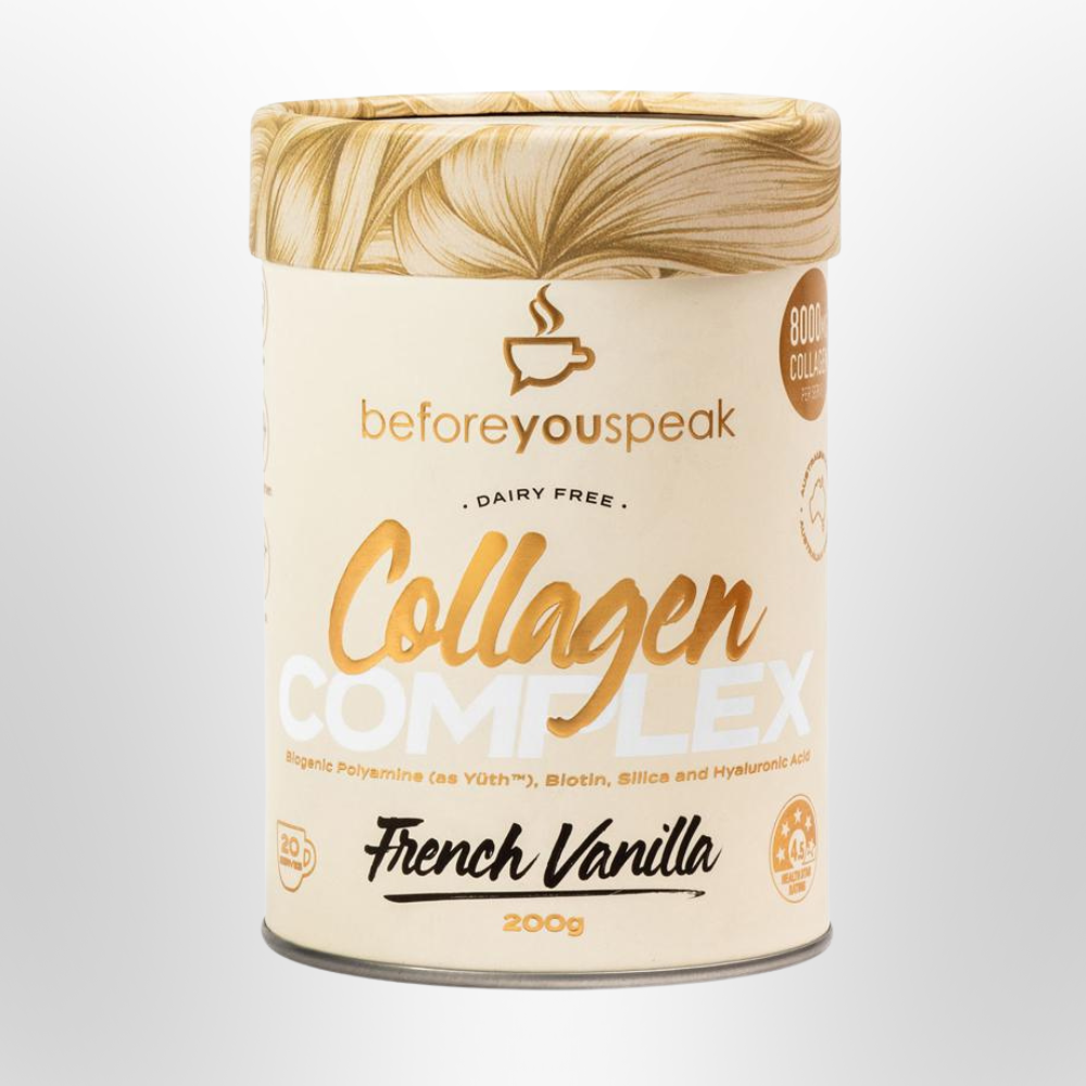 BEFORE YOU SPEAK Collagen Complex French Vanilla 200g