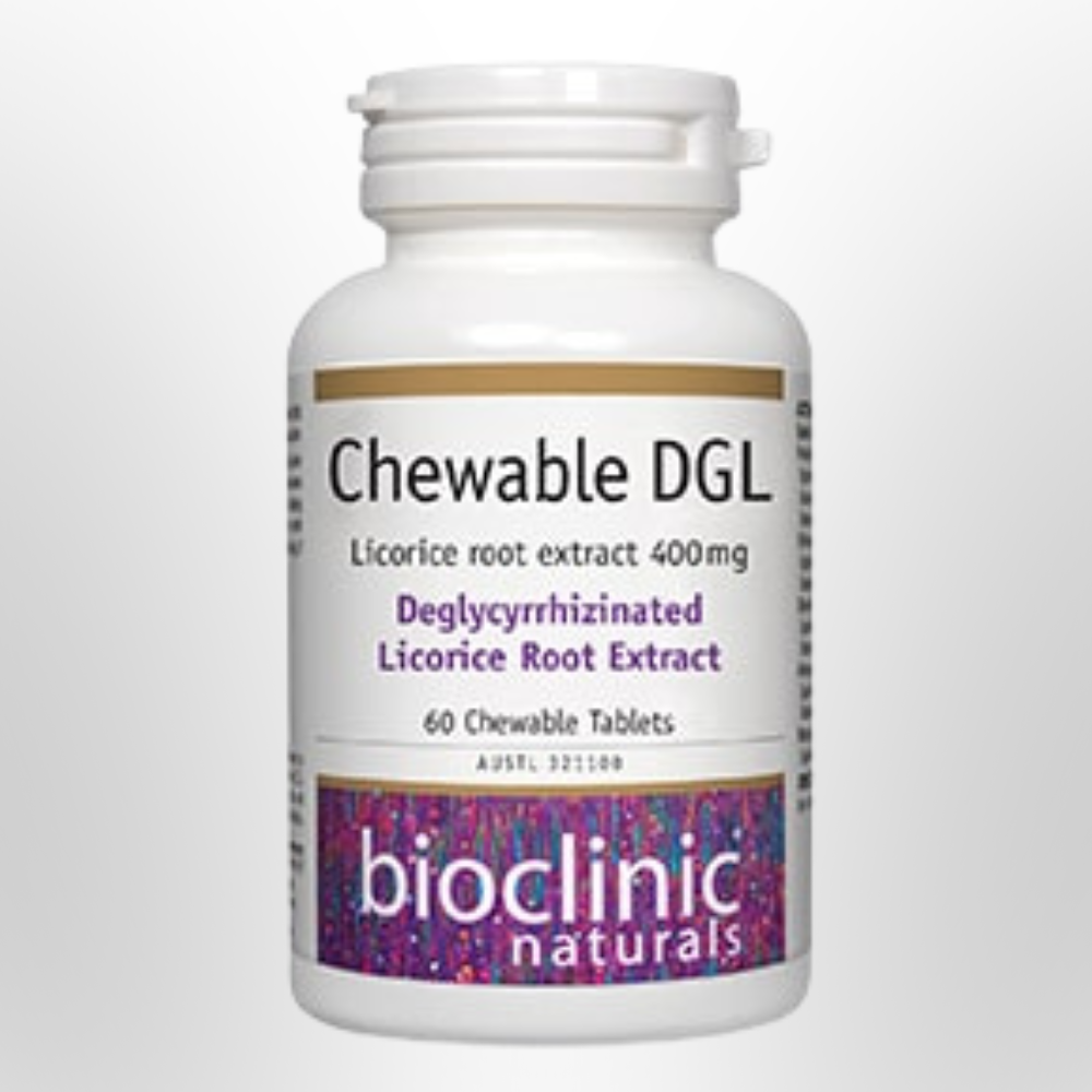 BIOCLINIC NATURALS Chewable DGL 60 Tabs