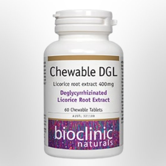 BIOCLINIC NATURALS Chewable DGL 60 Tabs