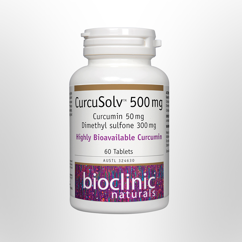 BIOCLINIC NATURALS CurcuSolv 500mg 60 Tabs