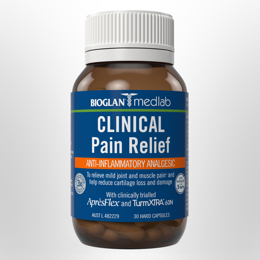 BIOGLAN MEDLAB Clinical Backache Pain Relief 30 Caps
