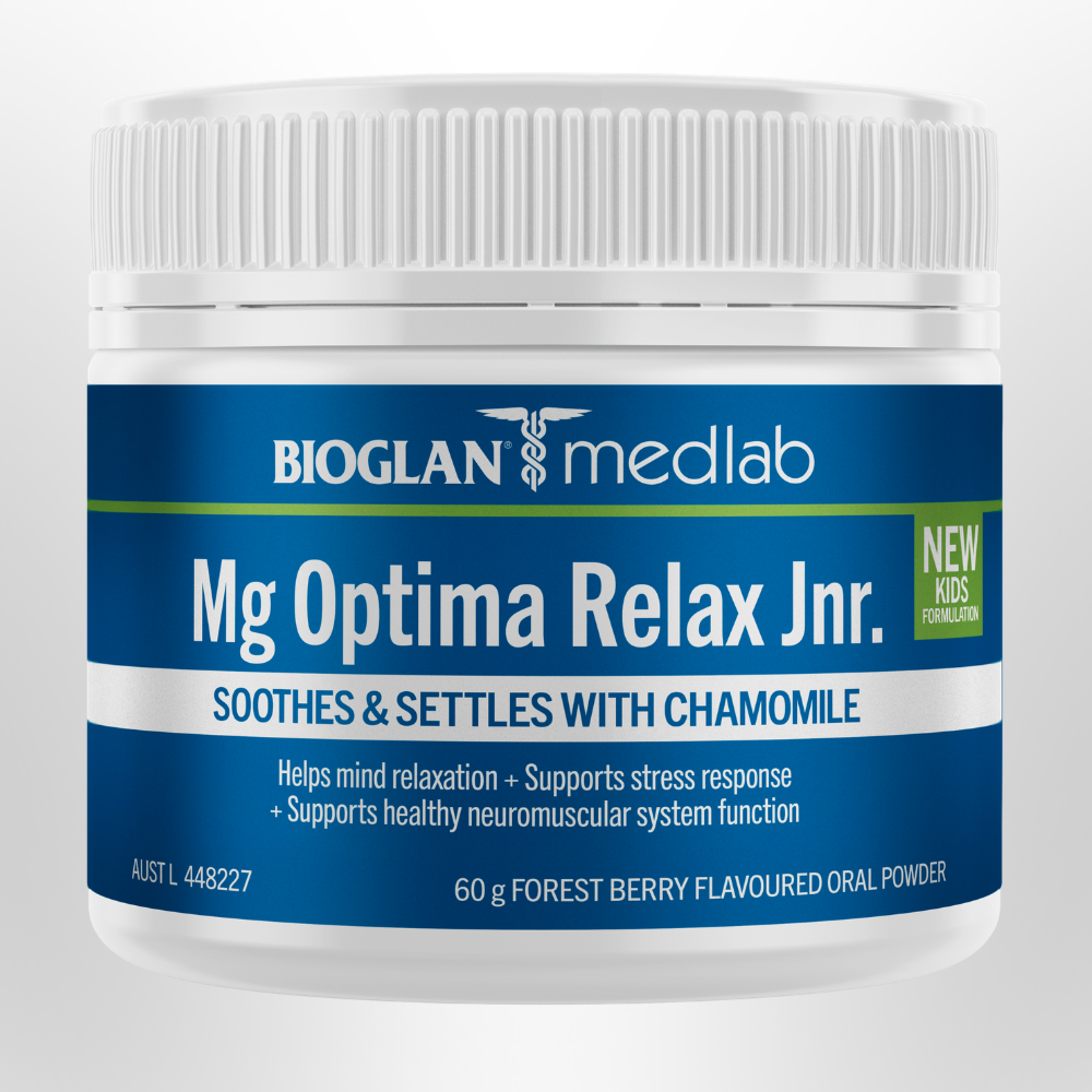 BIOGLAN MEDLAB Mg Optima Relax Jnr Forest Berry 60g