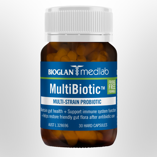 BIOGLAN MEDLAB MultiBiotic Multi-Strain Probiotic 30 caps