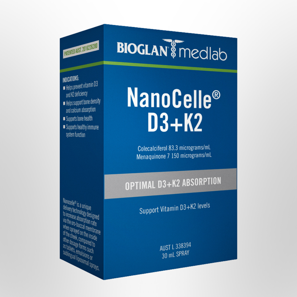 BIOGLAN MEDLAB NanoCelle D3+K2 Spray 30ml
