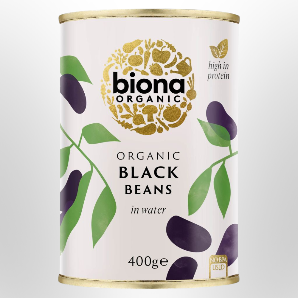 BIONA Black Beans Organic 400g