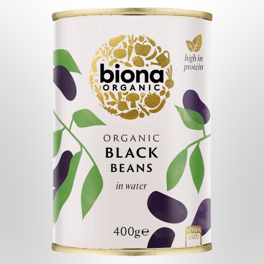BIONA Black Beans Organic 400g