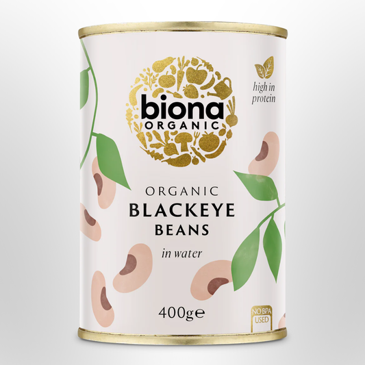 BIONA ORGANIC Blackeye Beans 400g