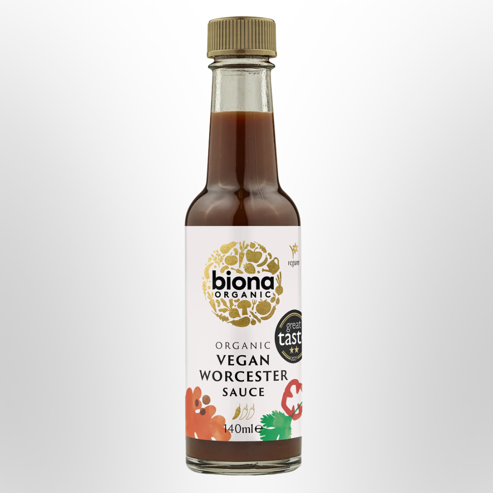 BIONA ORGANIC Vegan Worcester Sauce 140g