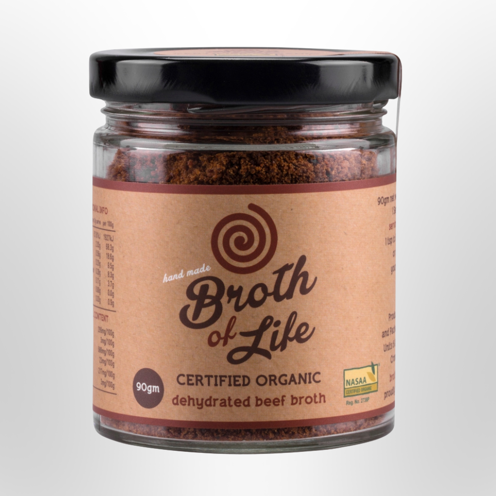 BOL Beef Broth Dehydrated Organic 90g Jar