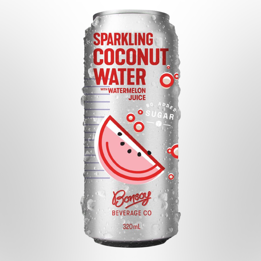 BONSOY Sparkling Watermelon Coconut Water 320ml