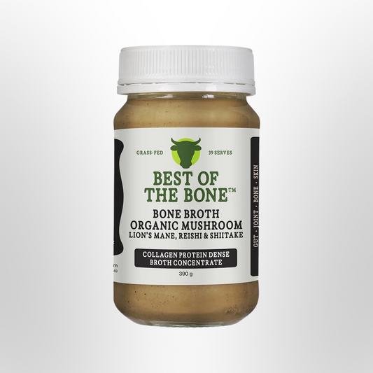 BOTB Beef Bone Broth Concentrate Healing Mushrooms 390g