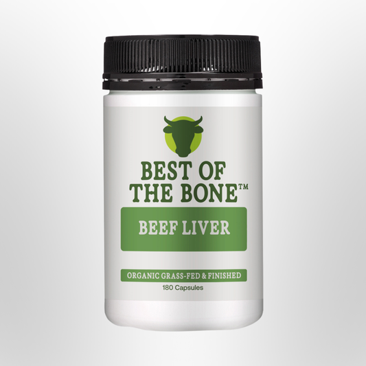 BOTB Beef Liver Organic Grass Fed 180 Caps