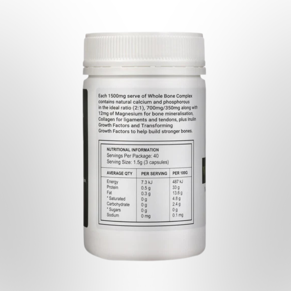 BOTB Whole Bone Complex 500mg 120 Caps