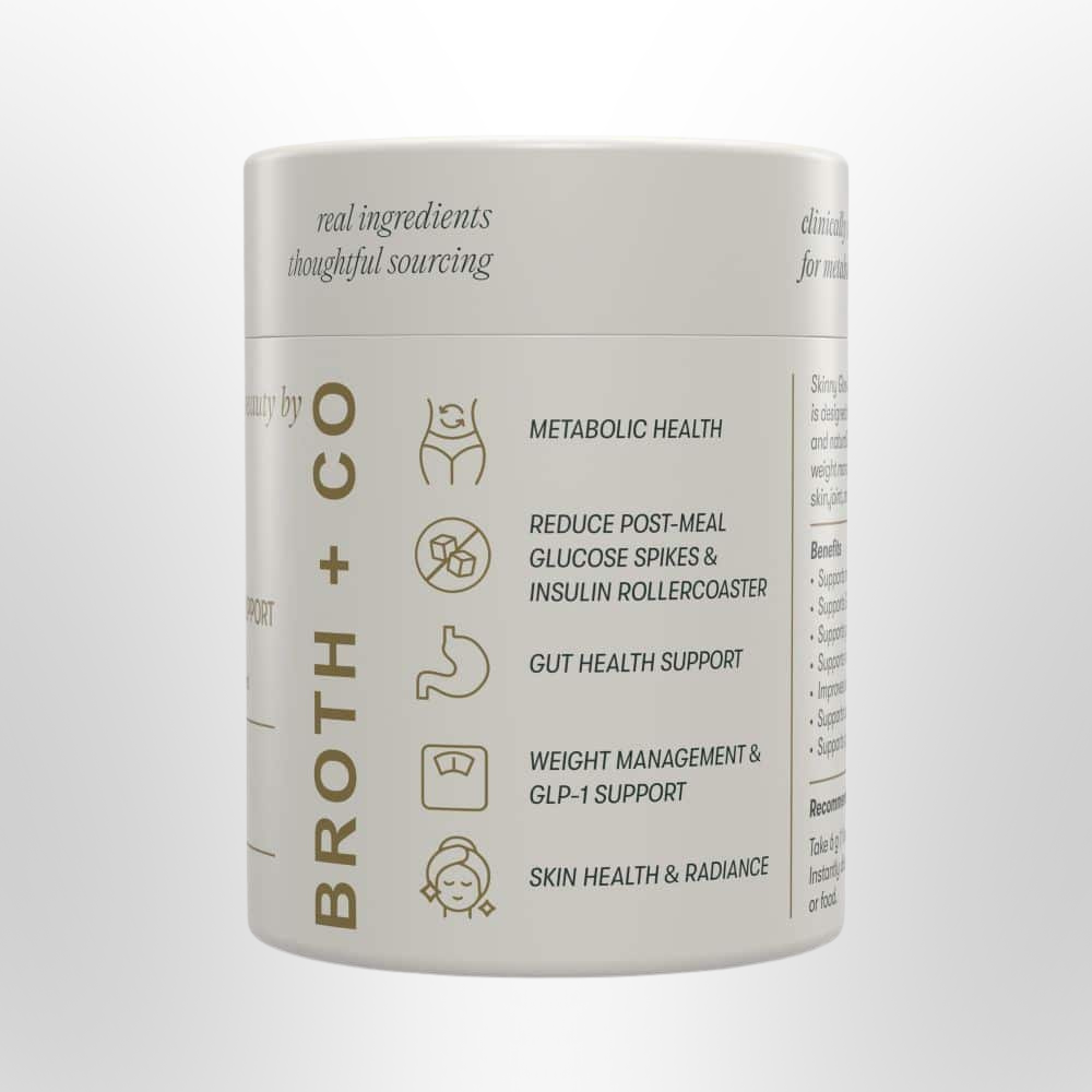 BROTH & CO Collagen Peptides Skinny Glow 120g