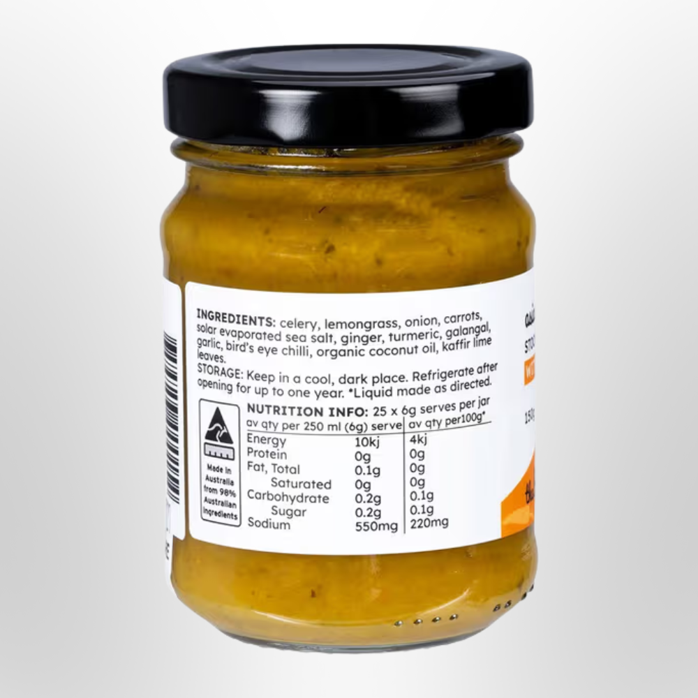 BROTH SISTERS Asian Veggie Turmeric Stock Concentrate 150g